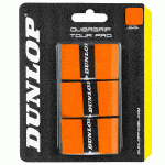 Blister 3 Overgrips Dunlop Tour Pro Lisos Naranjas