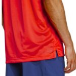 Camiseta Adidas Club Tee Roja Hombre