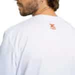 Detalle de la camiseta NOX Team Blanco