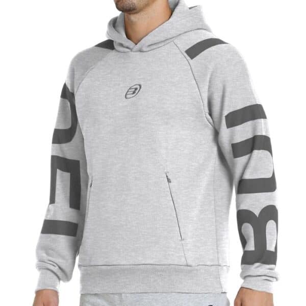 Sudadera Bullpadel Bande Gris