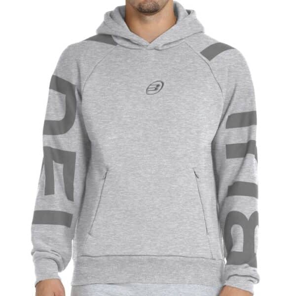 Sudadera Bullpadel Bande Gris