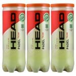 3 Botes de pelotas HEAD Padel Team