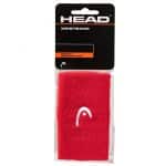 muñequeras head rojas