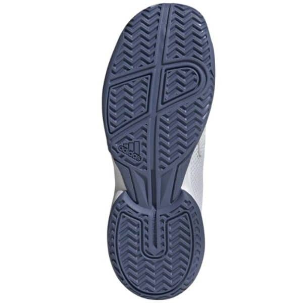 Suela de las zapatillas Adidas Courtflash Junior Blancas