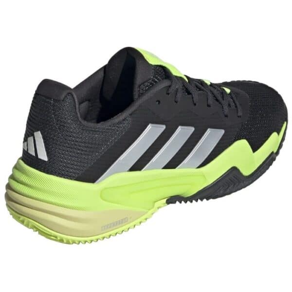 Detalle de las Zapatillas Adidas para pádel Barricade color negro