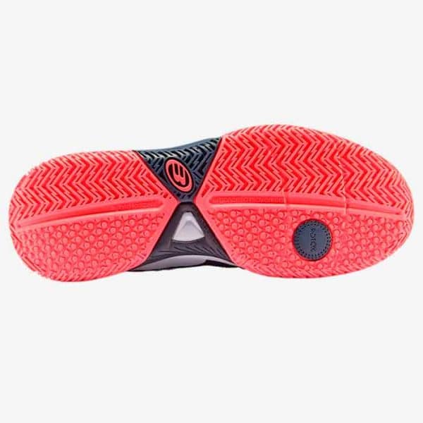 zapatillas bullpadel next hybrid-pro-woman gris oscuro suela