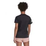 Camiseta Adidas Manga Corta Club Negra