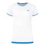 Camiseta K-Swiss Tac Hypercourt Round Neck Top Blanca
