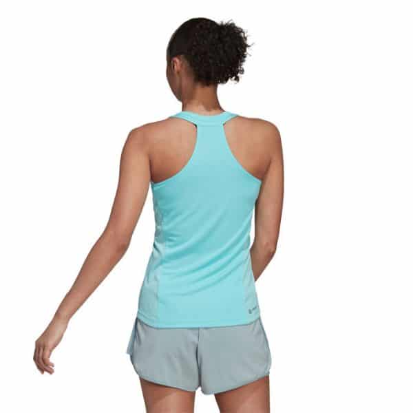Camiseta Tirantes Adidas Club Azul Mujer