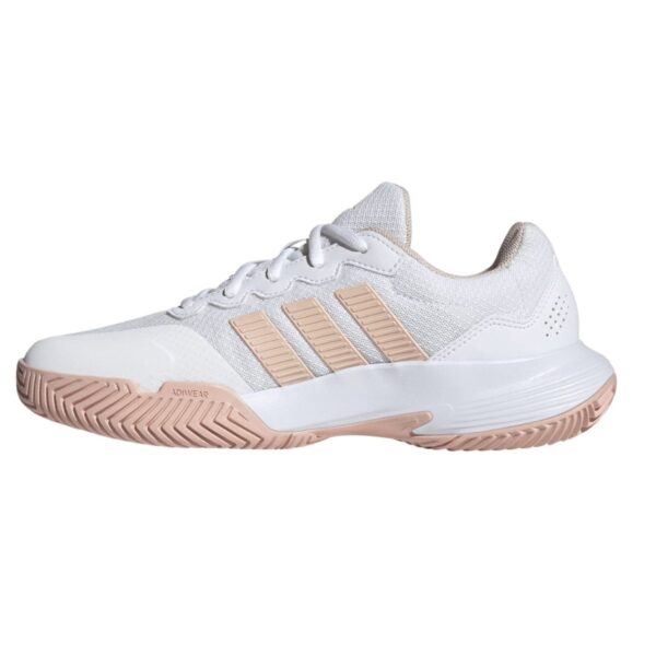 Zapatillas de pádel Adidas Gamecourt 2 Woman Blancas