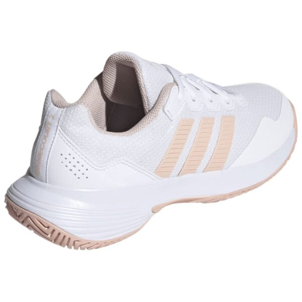 Detalles de las Zapatillas Adidas Gamecourt 2 Woman Blancas