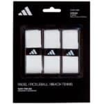 Blíster de 3 Overgrips Adidas Blancos Perforados