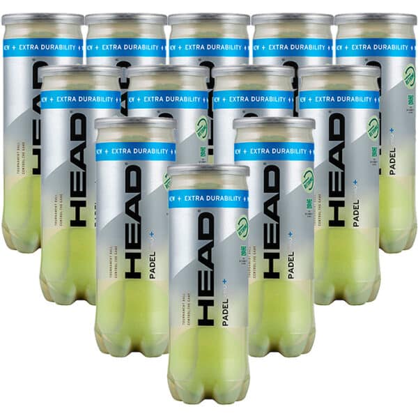 12 Botes de pelotas HEAD Padel Pro 12 Botes de pelotas HEAD Padel Pro