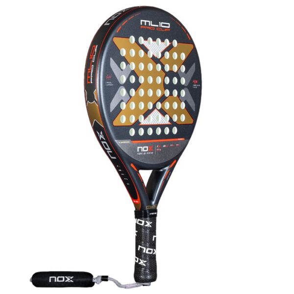 Pala de pádel ML10 Pro Cup Rough surface de NOX