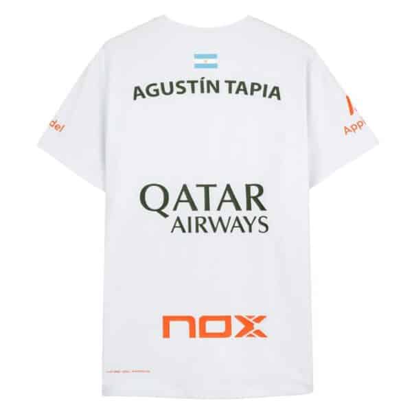 Camiseta NOX Agustín Tapia Blanca