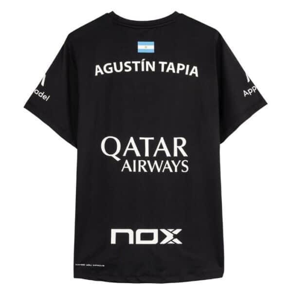Camiseta NOX Agustín Tapia Negra