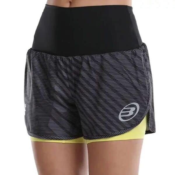 Short Bullpadel Lonja de Mujer Negro