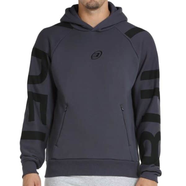 Sudadera Bullpadel Bande Carbón