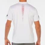 Polo Bullpadel Revicon Blanco detalle