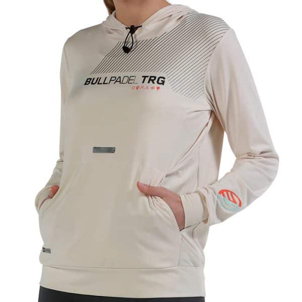Sudadera Tonal en Color Marfil