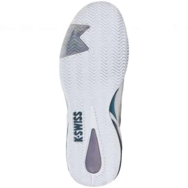 Suela zapatillas K-Swiss Ultrashot Clay blancas