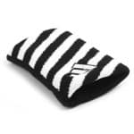 Muñequeras Negras y Blancas de Adidas