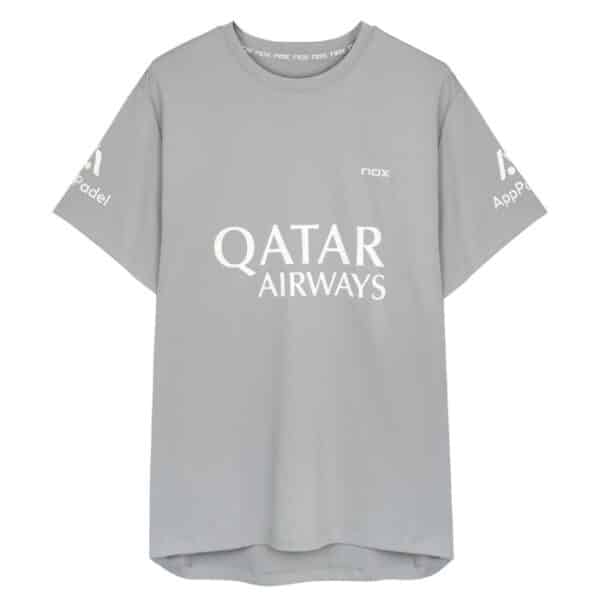 Camiseta Oficial NOX Agustín Tapia Gris Camiseta Oficial NOX Agustín Tapia Gris