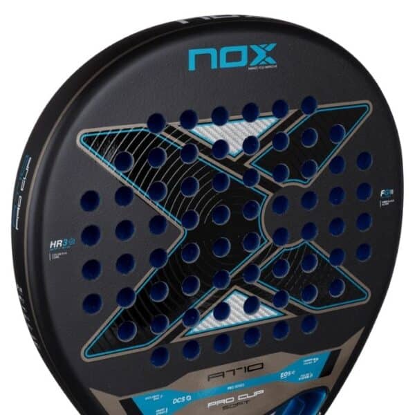 Cara pala pádel NOX - Modelo AT10 Pro Cup Soft