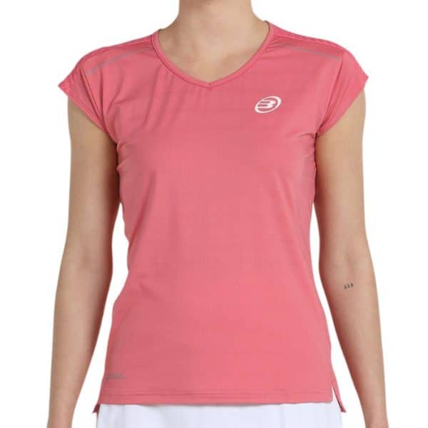 Camiseta Bullpadel Eleva Rosa Camiseta Bullpadel Eleva Rosa