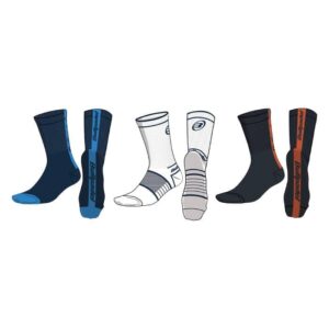 Pack tres pares calcetines Bullpadel largos multicolor