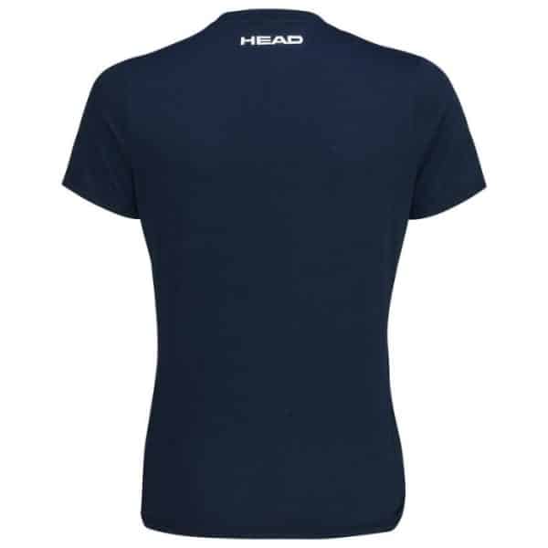 Back Camiseta Head Bold Navy Mujer