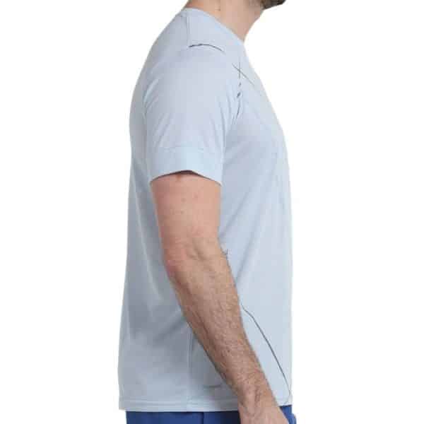 Perfil Camiseta Bullpadel Aireo Azul
