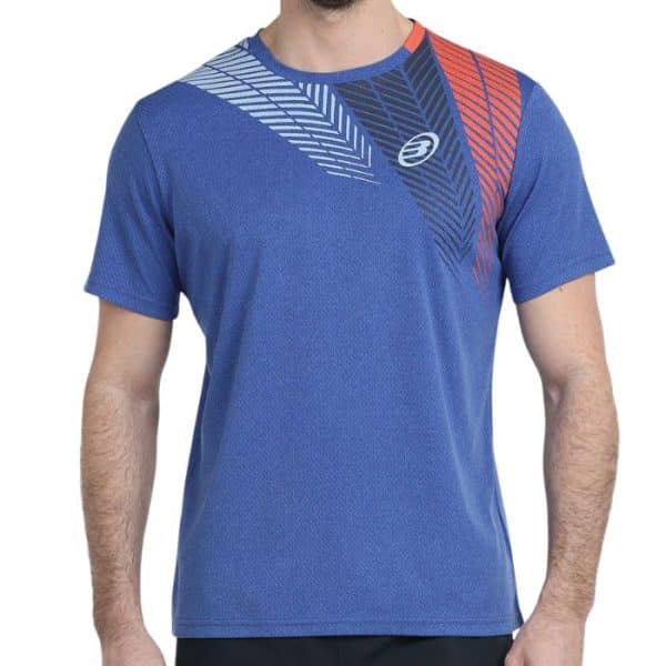 Camiseta Bullpadel Hombre Liria Azul Camiseta Bullpadel Hombre Liria Azul