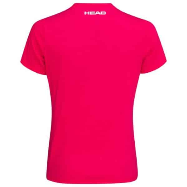 Back Camiseta Head Padel Rosa Mujer