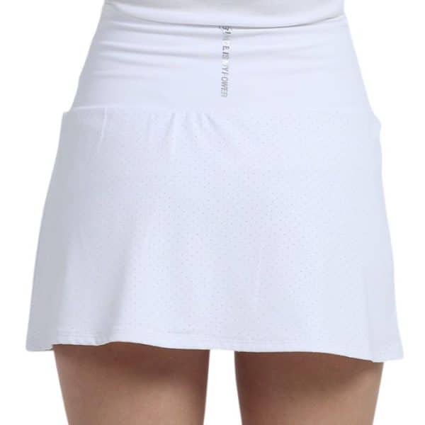 Back Falda Bullpadel Bogas Blanca