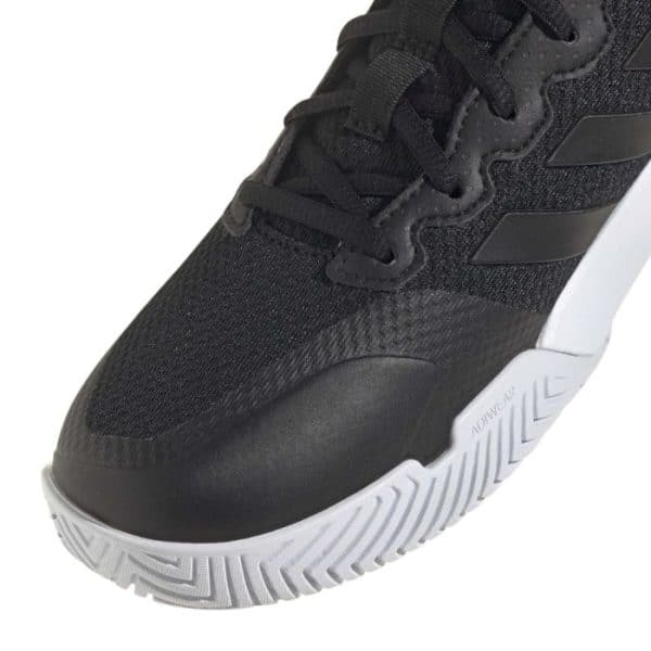 detalle zapatillas adidas gamecourt 2 w negras