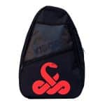 mochila bandolera vibora roja
