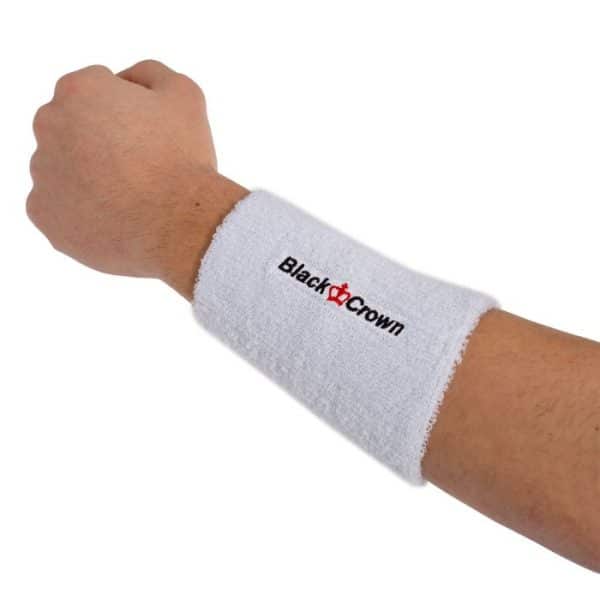Muñequera Black Crown Larga Blanca Muñequera Black Crown Larga Blanca