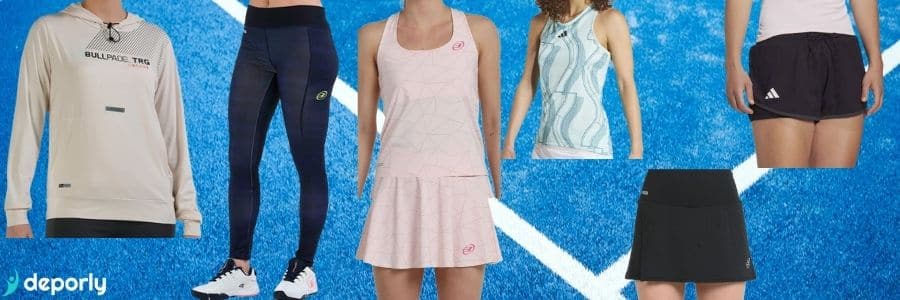 Ropa de pádel para mujer