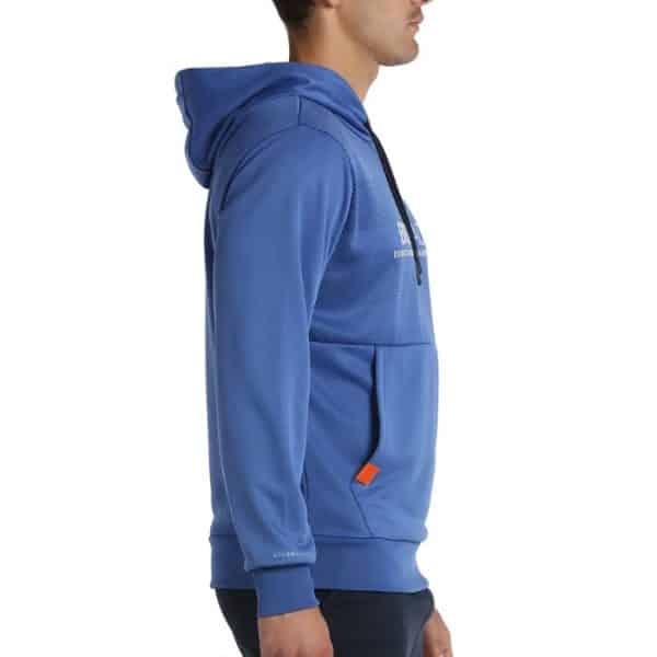 Lateral Sudadera Bullpadel Grelo Azul