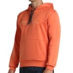 Sudadera Bullpadel Grelo Naranja Hombre