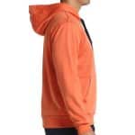 Lateral Sudadera Bullpadel Grelo Naranja