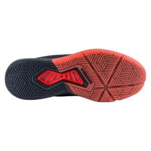 Suela de las zapatillas HEAD Motion Pro Padel Rojas