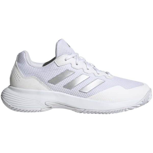 zapatillas adidas gamecourt 2 w blancas