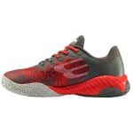 Zapatillas Ionic gris y rojo