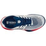 zapatillas kswiss express light 3 blancas azules rojas