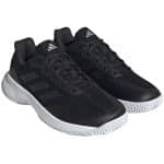 zapatillas negras Adidas gamecourt 2 w