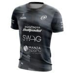 Camiseta Oficial Bullpadel Adula Paquito Navarro Negra