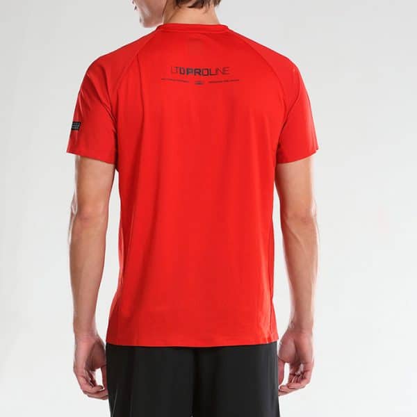 Camiseta Bullpadel Odeon Roja Master Final