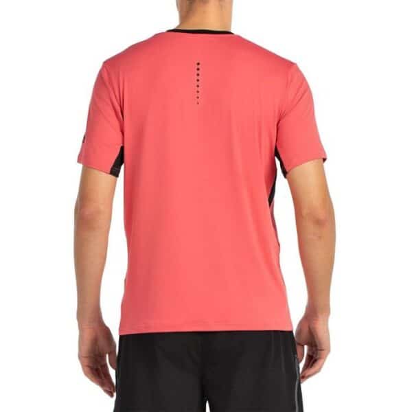 Detalle de la Camiseta técnica deportiva Malmok Hibisco